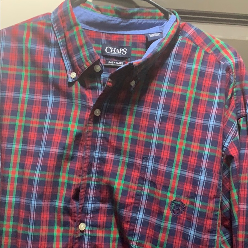 Chaps plaid top